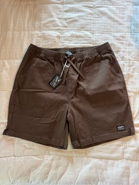 Brown Benny Gold shorts